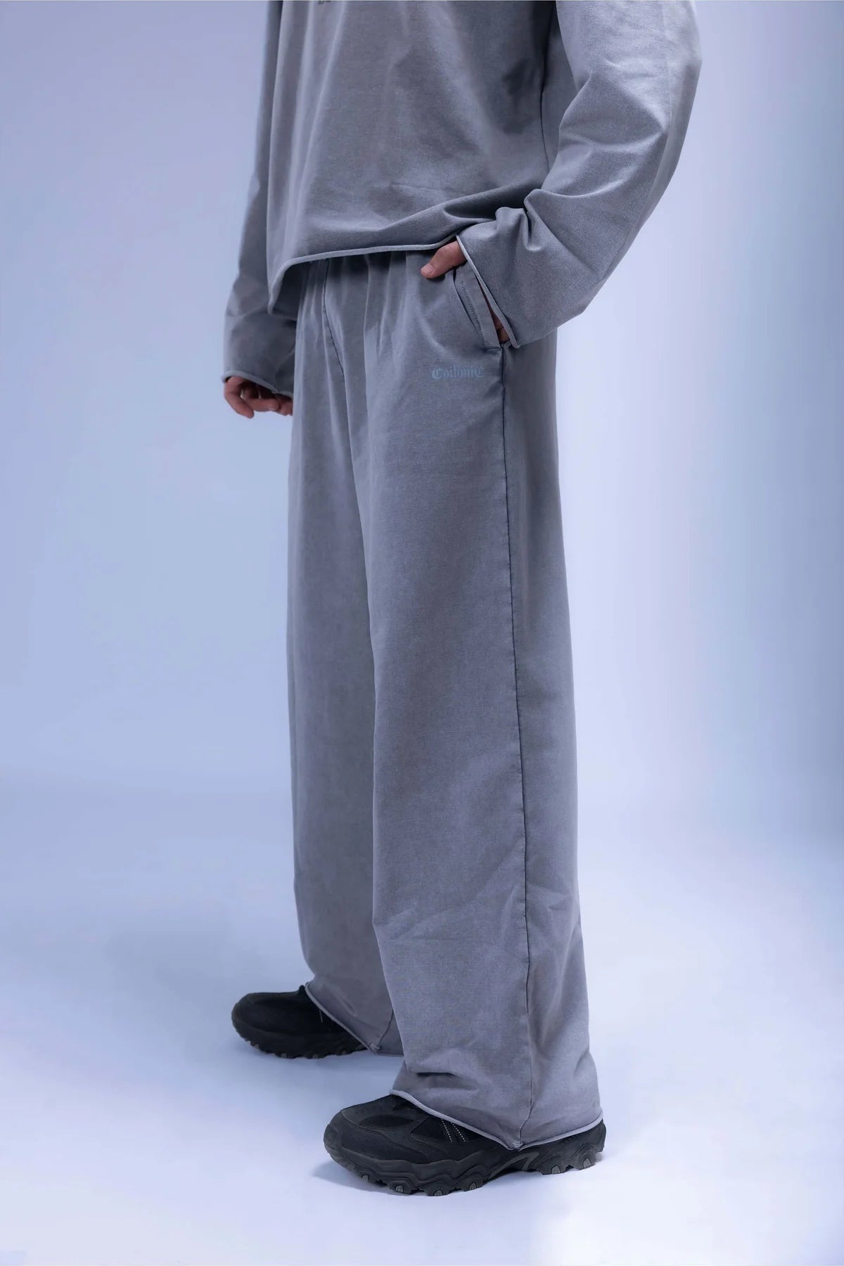 Faded Acid Wash Baggy Fit Jogger