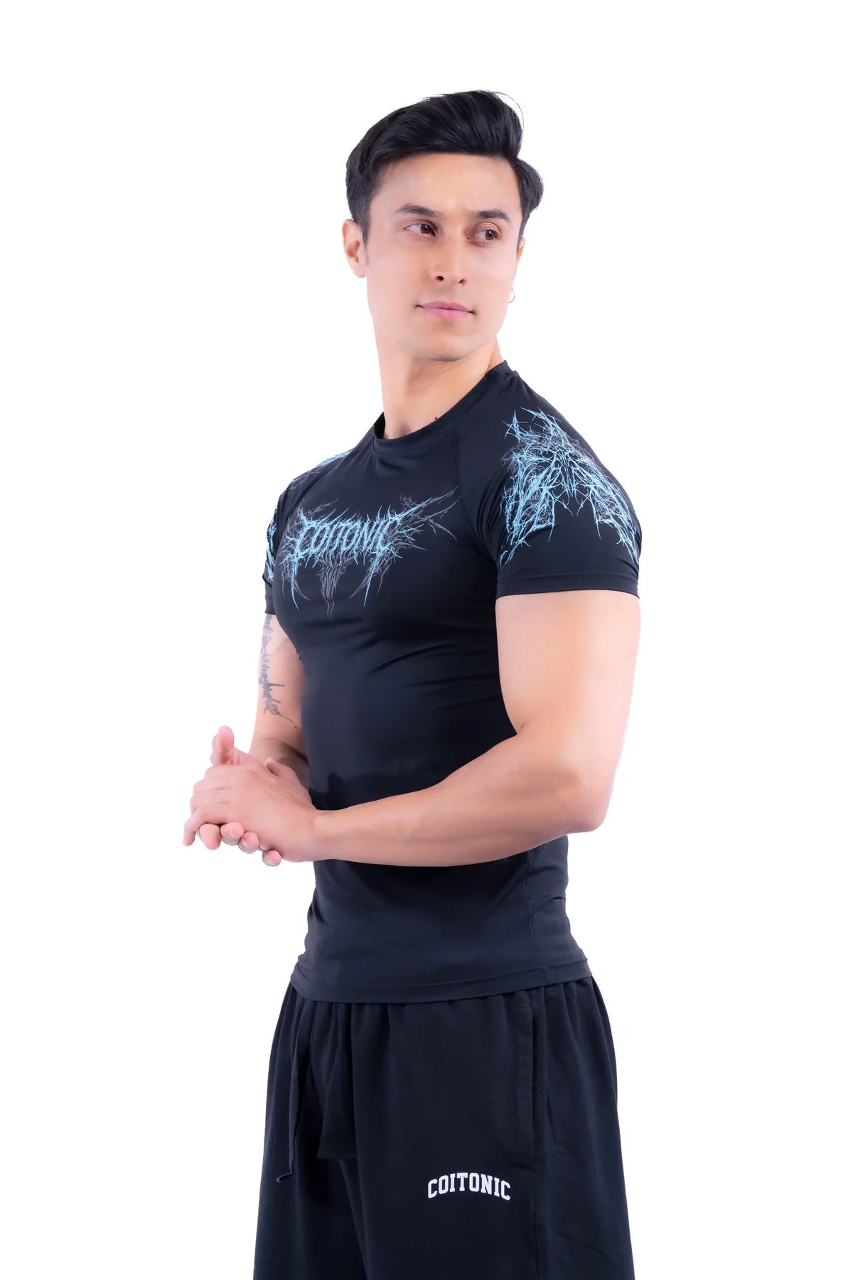 Deathline Half Sleeves Compression T-shirt